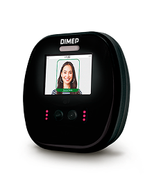 Relógio de ponto eletrônico facial da Dimep